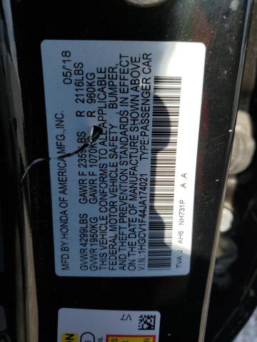 2018 HONDA ACCORD EX - 1HGCV1F44JA174021