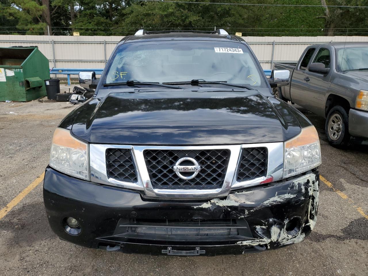 2012 Nissan Armada Sv vin: 5N1BA0ND7CN617254