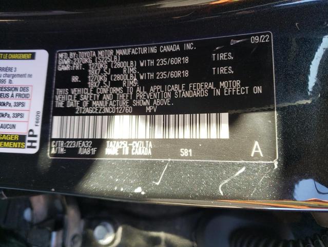 2022 LEXUS NX 350 2T2AGCEZ3NC012760