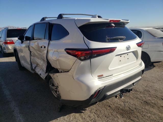 VIN 5TDZZRAH1MS528056 2021 Toyota Highlander, L no.2