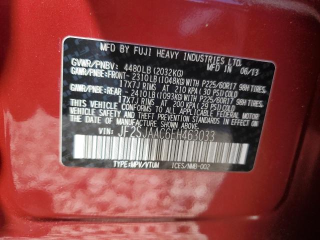 JF2SJAAC6EH463033 Subaru Forester 2.5i