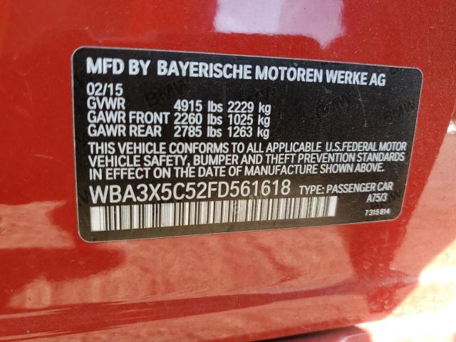 WBA3X5C52FD561618 BMW 328 XIGT
