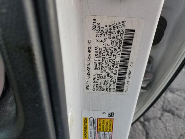 VIN 1HGCV1F37JA124320 2018 Honda Accord, Sport no.12