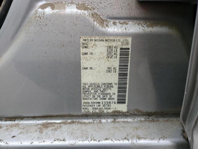 1N4BL4DVXMN339876 | 2021 NISSAN ALTIMA SV