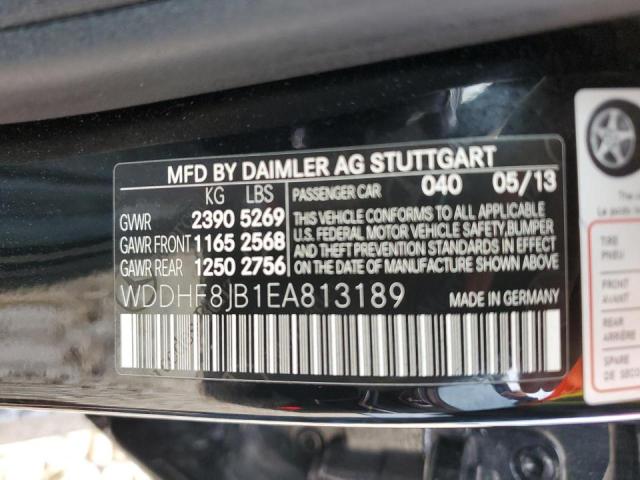 WDDHF8JB1EA813189 2014 MERCEDES-BENZ E-CLASS, photo no. 12