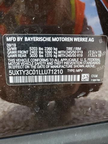 5UXTY3C01LLU71210 2020 BMW X3, photo no. 13