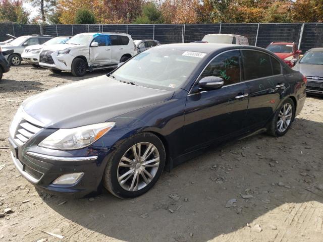 Lot #2390121042 2012 HYUNDAI GENESIS 3. salvage car