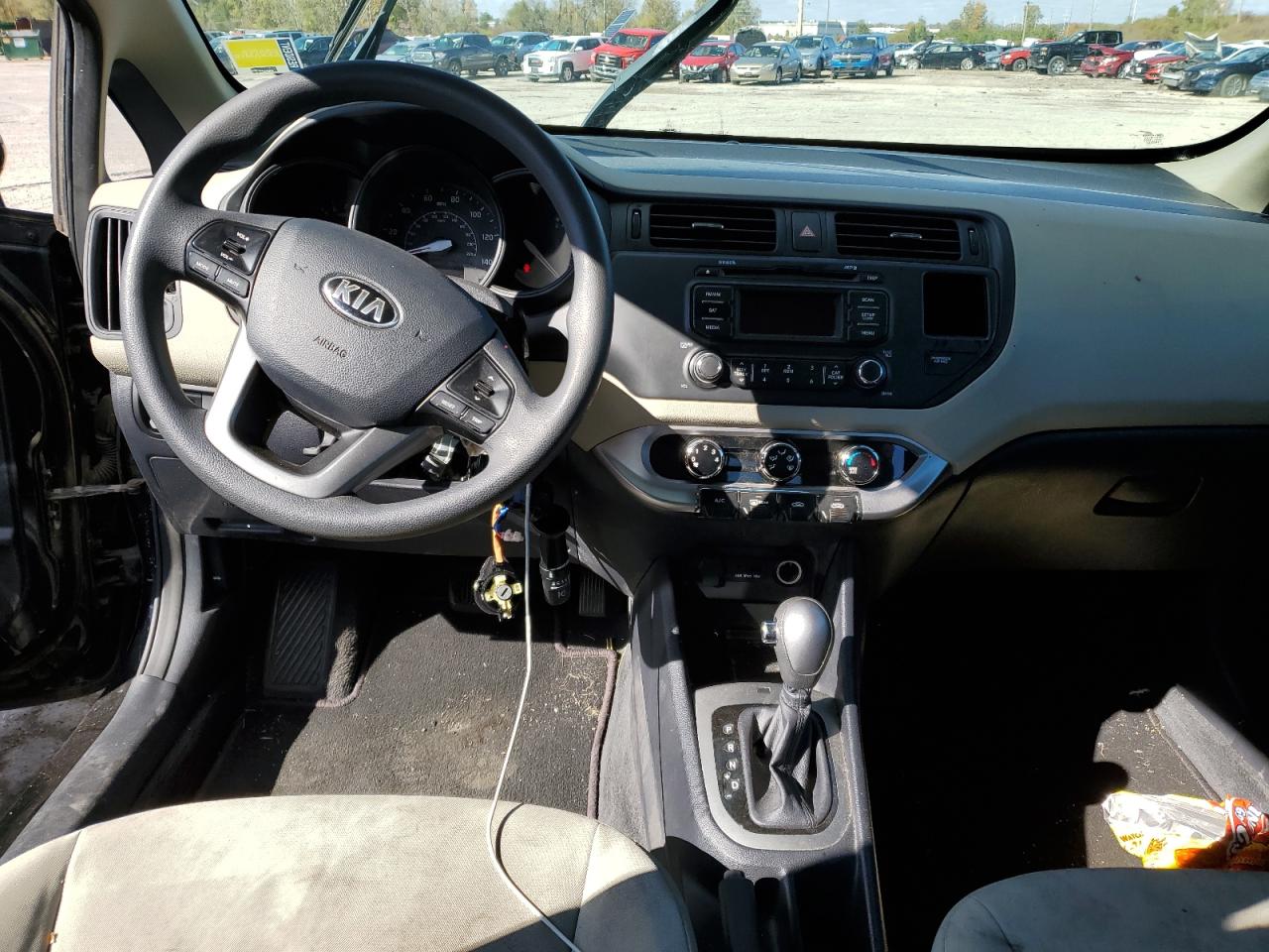 2013 Kia Rio Lx vin: KNADM4A37D6173648