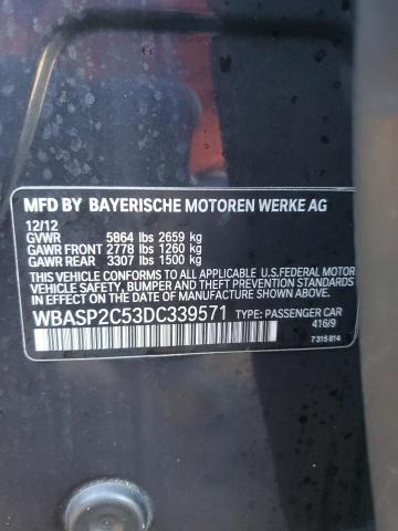 VIN WBASP2C53DC339571 2013 BMW 5 Series, 535 Xigt no.13