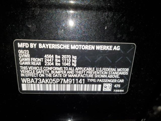 VIN WBA73AK05P7M91141 2023 BMW 2 Series, 228XI no.12