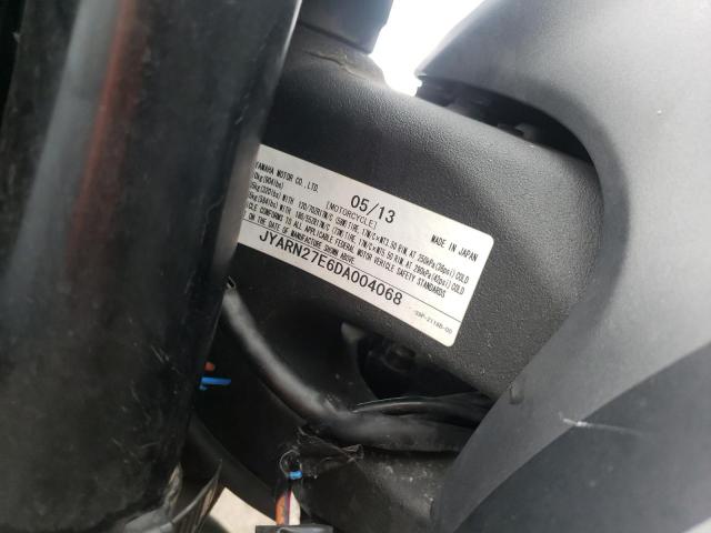 2013 YAMAHA FZ8 N JYARN27E6DA004068
