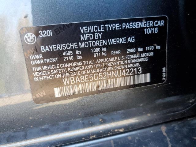 WBA8E5G52HNU42213 BMW 320 XI