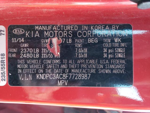2015 KIA SPORTAGE E - KNDPC3AC8F7728987