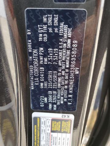 2024 Kia Carnival Sx VIN: KNDNE5H33R6358089 Lot: 71496863