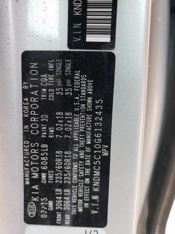 KNDMC5C10G6132435 KIA SEDONA EX