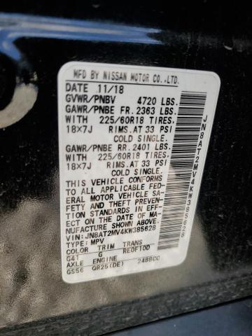 JN8AT2MV4KW385628 Nissan ROGUE S