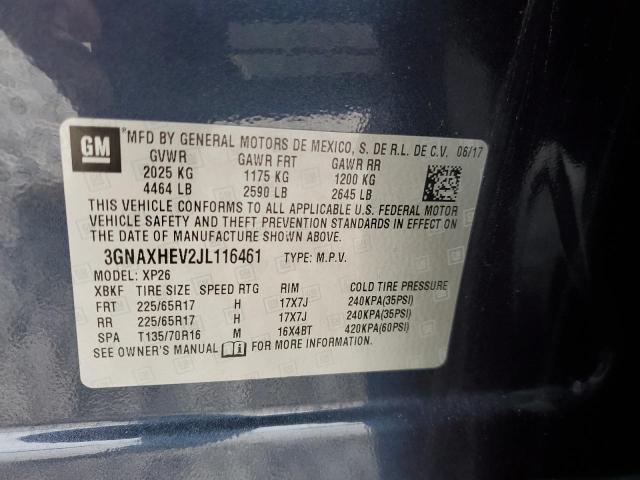 2018 CHEVROLET EQUINOX LS - 3GNAXHEV2JL116461