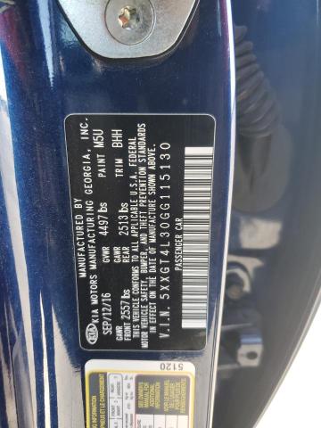 5XXGT4L30GG115130 KIA Optima Lx