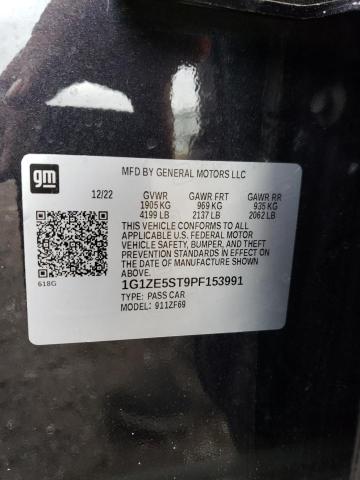 1G1ZE5ST9PF153991 2023 CHEVROLET MALIBU