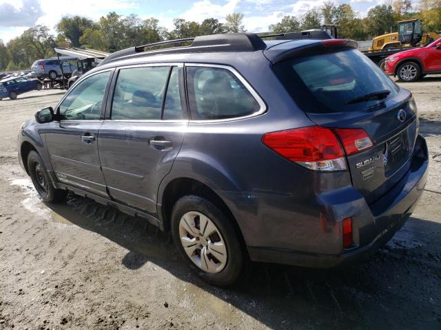  SUBARU OUTBACK 2014 Синій