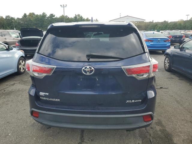 VIN 5TDJKRFH3ES037774 2014 Toyota Highlander, Xle no.6