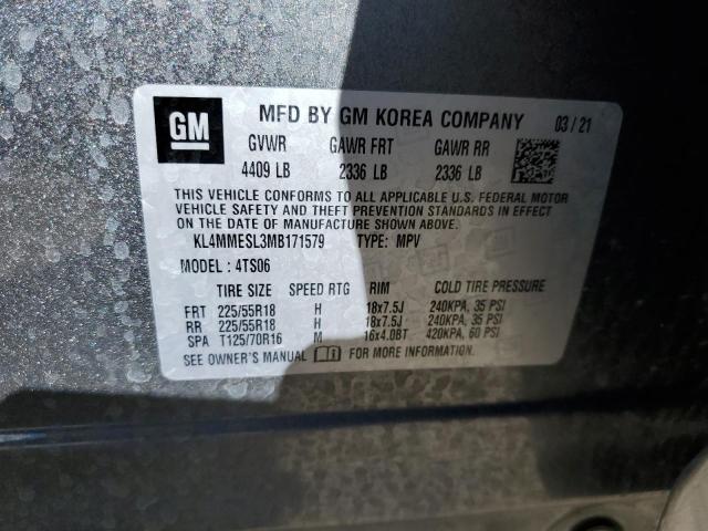 KL4MMESL3MB171579 Buick Encore GX 12