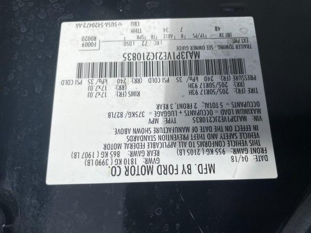 MAJ3P1VE2JC210835 Ford Ecosport Titanium