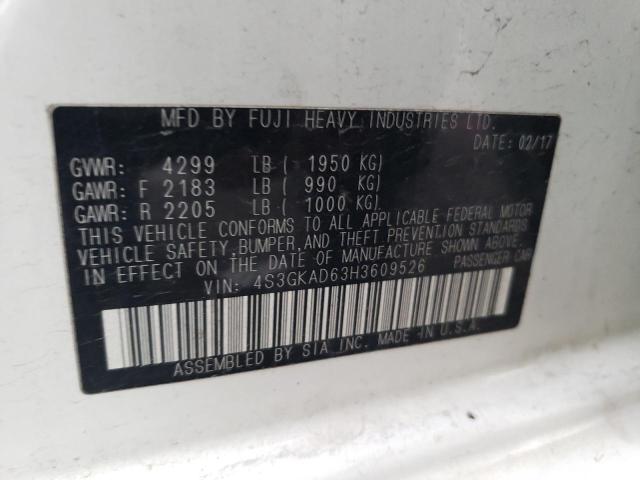 4S3GKAD63H3609526 Subaru Impreza Premium Plus