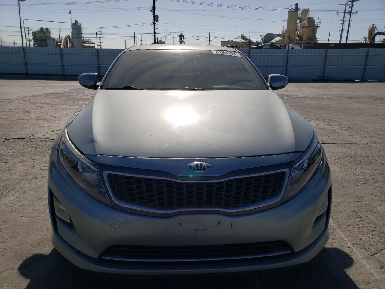 2014 Kia Optima Hybrid vin: KNAGM4AD4E5075240