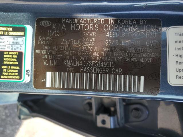 KNALN4D78E5149115 KIA Cadenza Premium