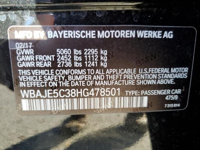 2017 BMW 540 I - WBAJE5C38HG478501
