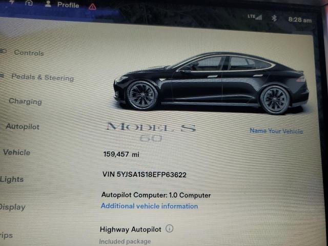5YJSA1S18EFP63622 Tesla MODEL S