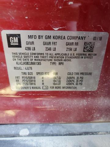 KL4CJASB2JB661365 Buick Encore Preferred