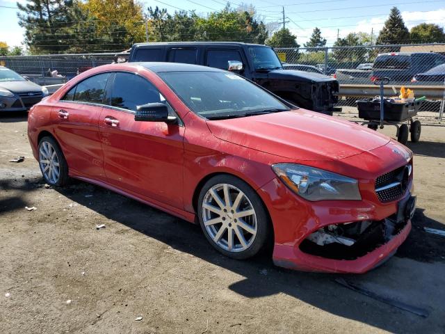  MERCEDES-BENZ CLA-CLASS 2018 Червоний