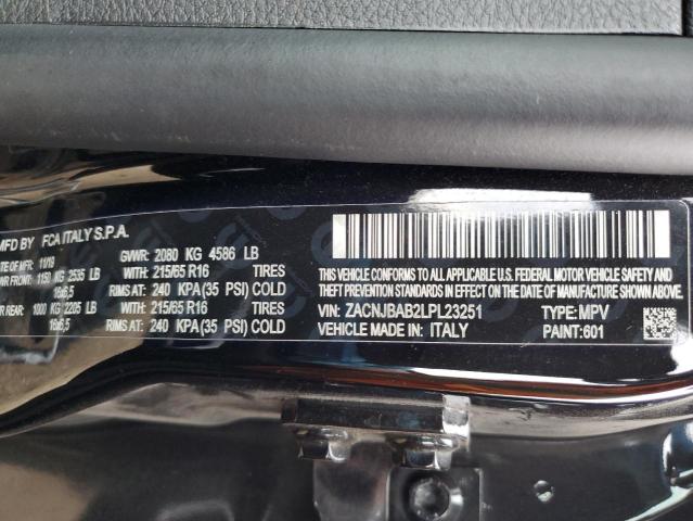 ZACNJBAB2LPL23251 Jeep Renegade Sport