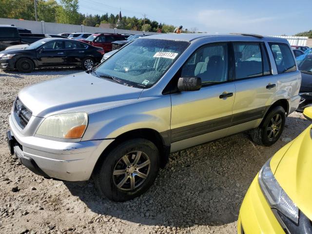 2005 Honda Pilot Lx VIN: 2HKYF18175H572343 Lot: 70591173