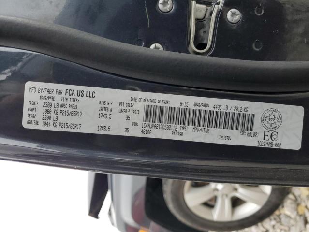 2016 JEEP PATRIOT 1C4NJPAB1GD502112