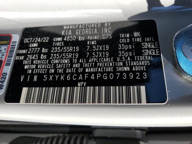 5XYK6CAF4PG073923 KIA Sportage X Line