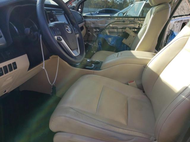  TOYOTA HIGHLANDER 2016 Золотий