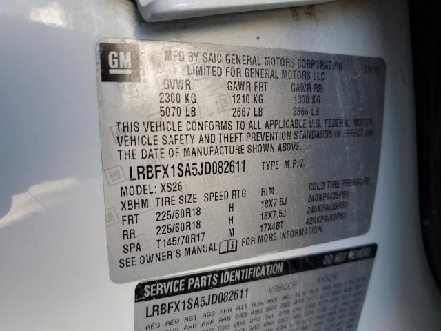 LRBFX1SA5JD082611 Buick Envision Essence