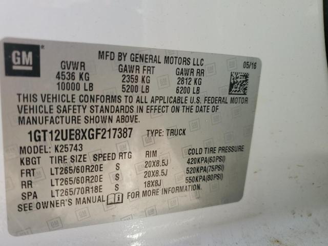 1GT12UE8XGF217387 GMC Sierra K2500 Denali