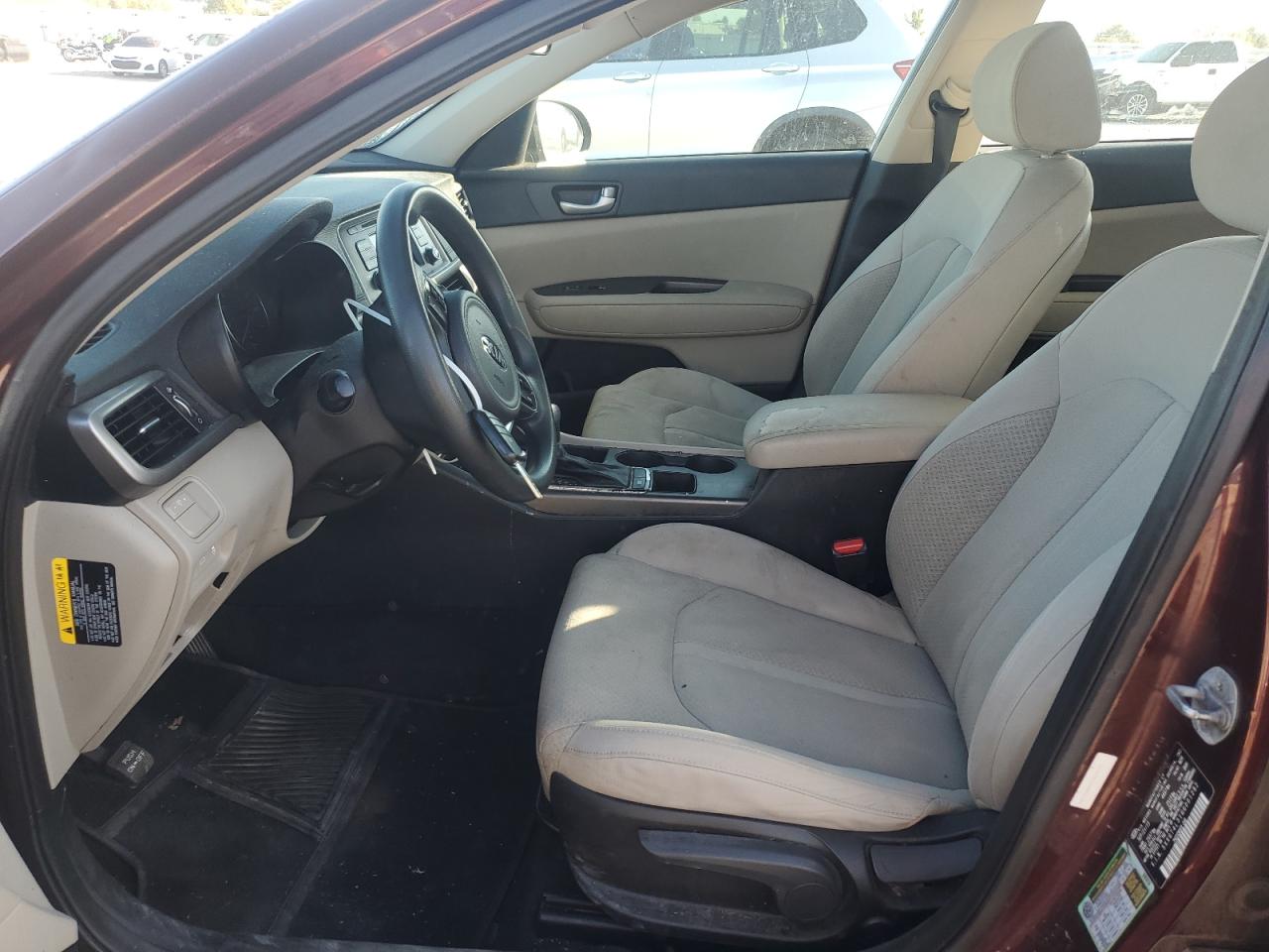 5XXGT4L31GG001282 2016 Kia Optima Lx