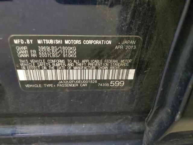 JA32U2FU0EU001828 Mitsubishi Lancer Es/es Sport