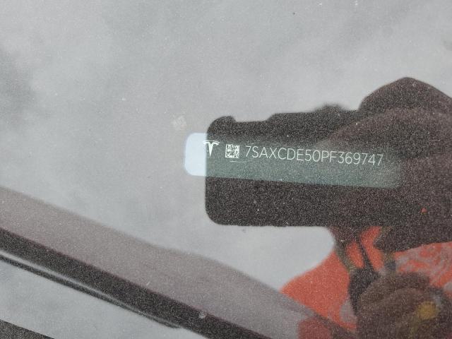 7SAXCDE50PF369747 Tesla MODEL X
