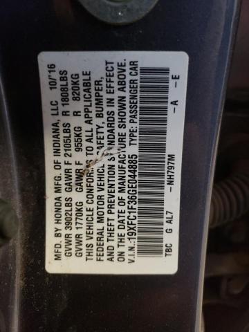19XFC1F36GE044885 Honda CIVIC EX