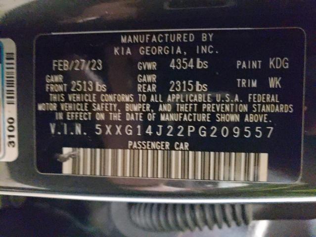 2023 KIA K5 LXS - 5XXG14J22PG209557