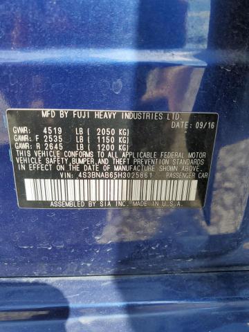 4S3BNAB65H3025861 Subaru Legacy 2.5i