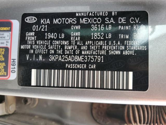 3KPA25AD8ME375791 Kia Rio S 12