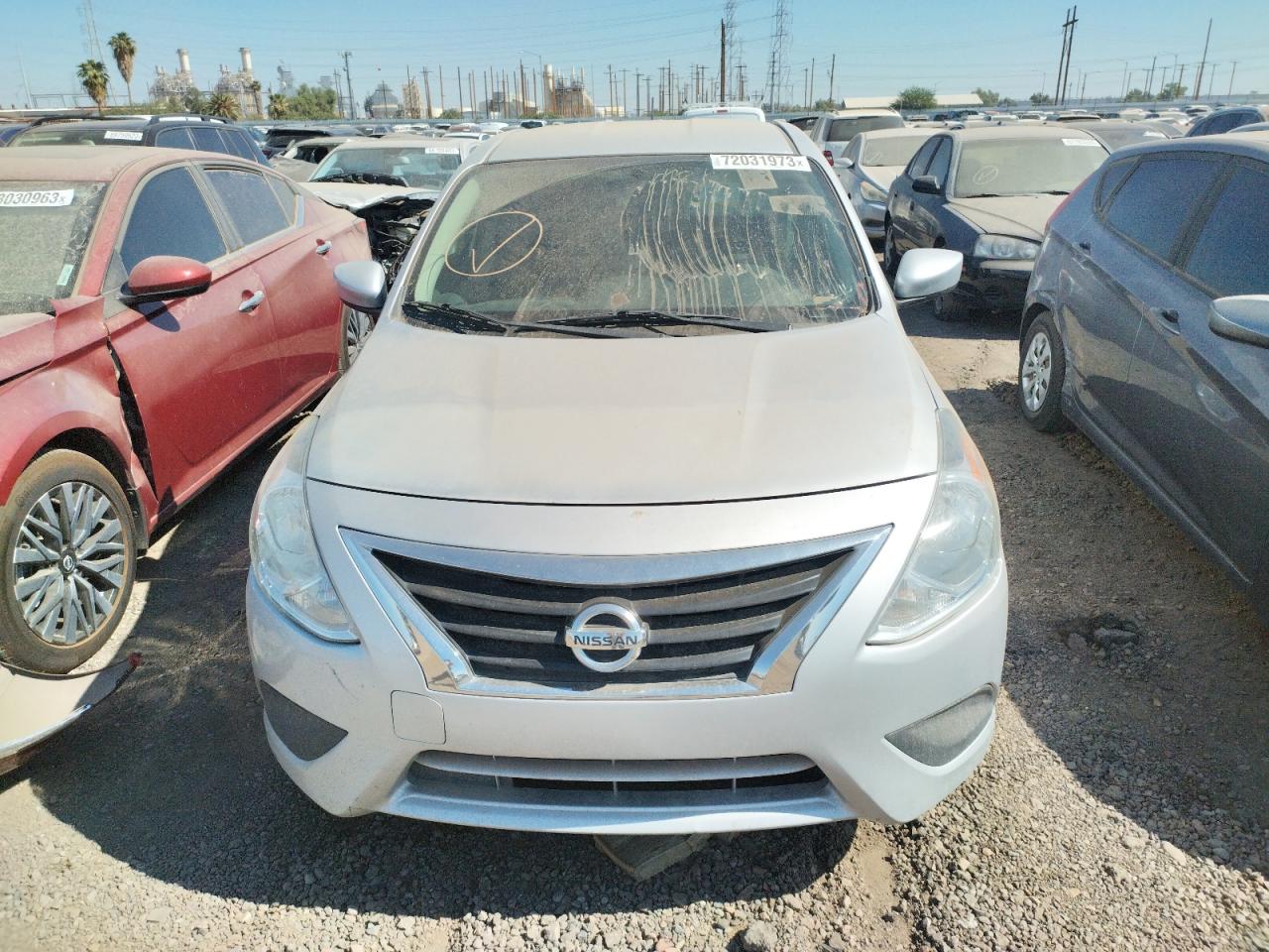 2019 Nissan Versa S vin: 3N1CN7AP7KL877855