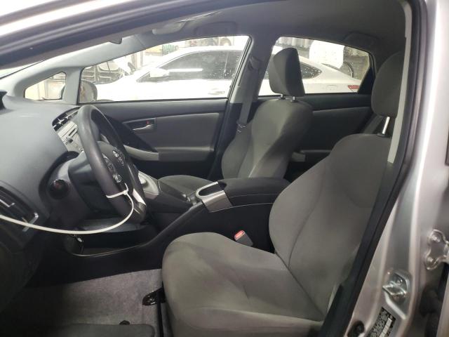  TOYOTA PRIUS 2014 Сріблястий